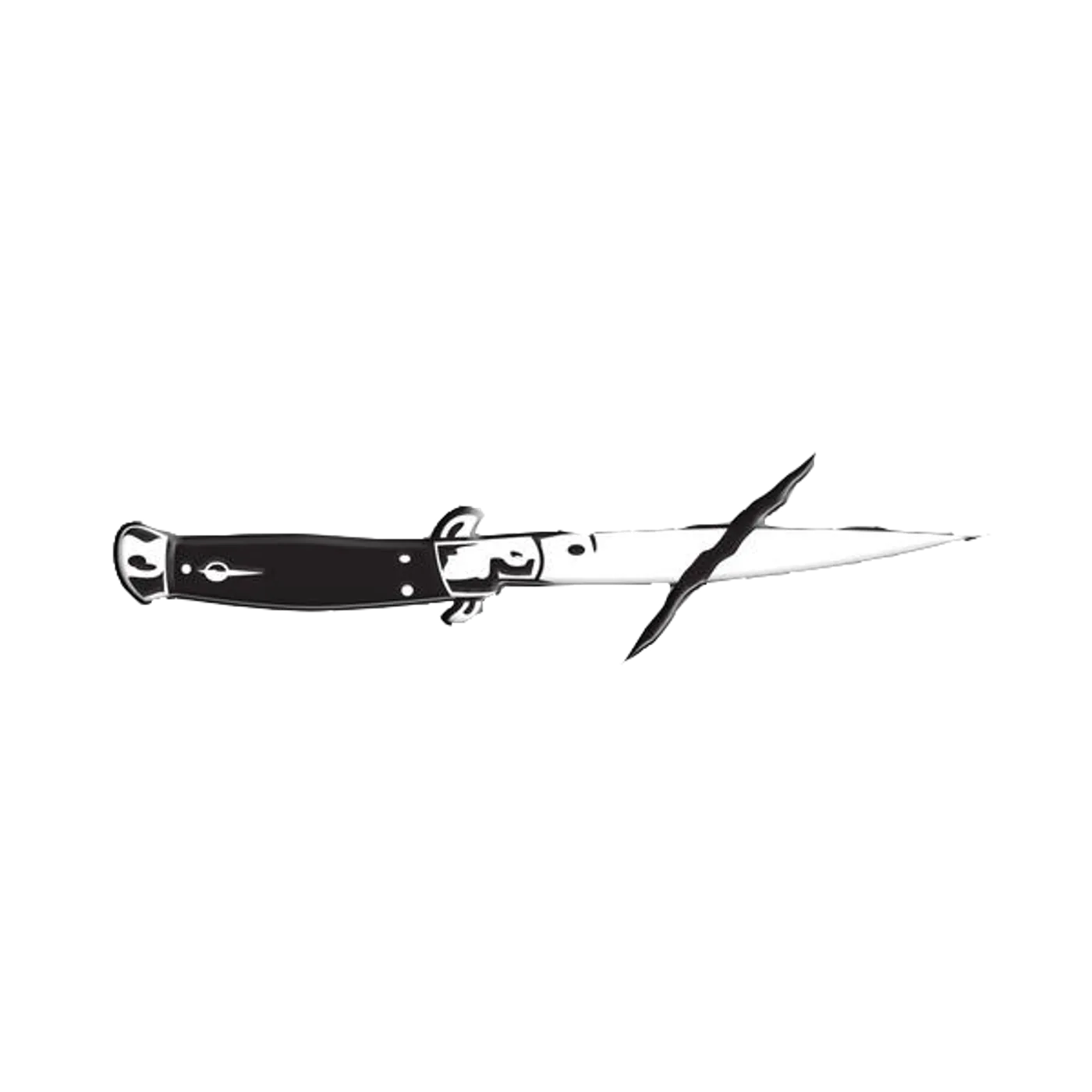Ghastly Switchblade Enamel Pin