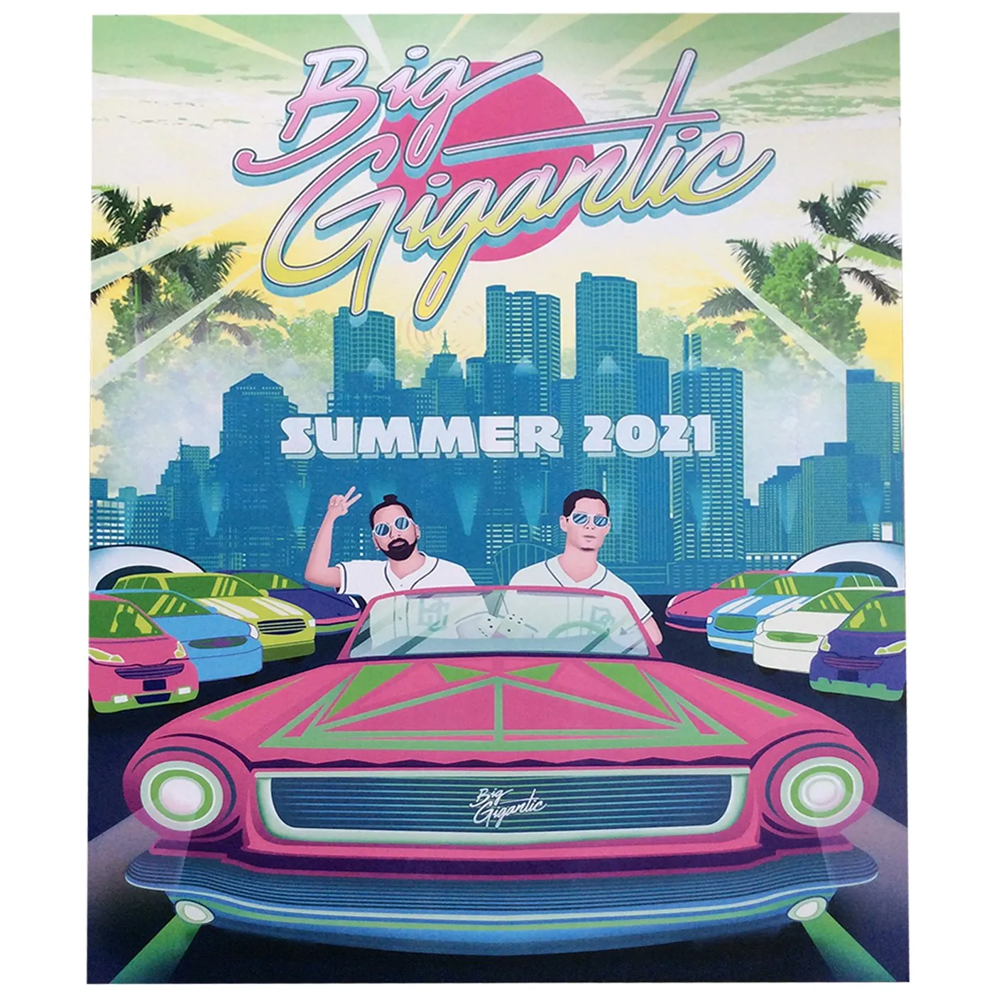 Big Gigantic 2021 Tour Poster