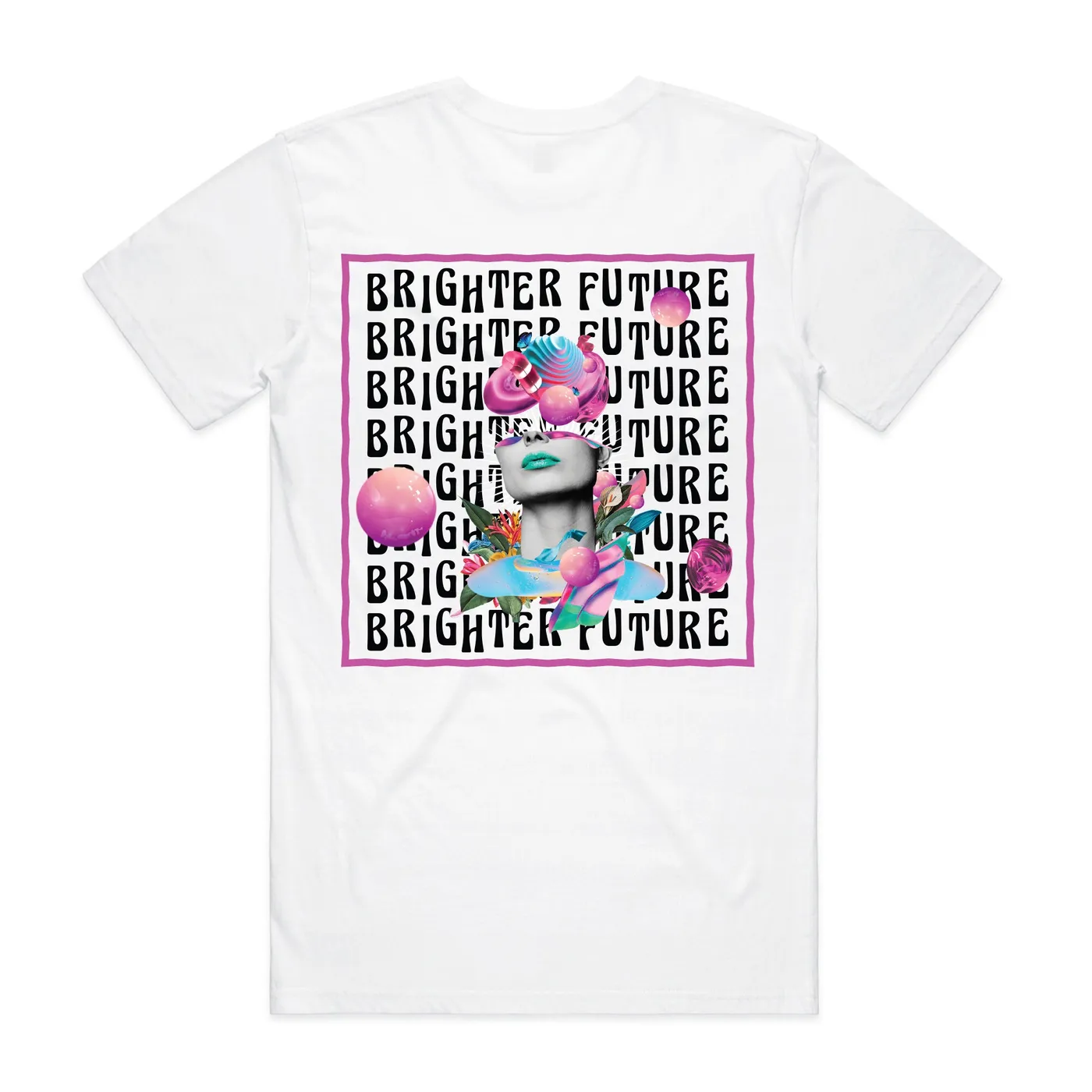 Big Gigantic White Brighter Future Album Tee