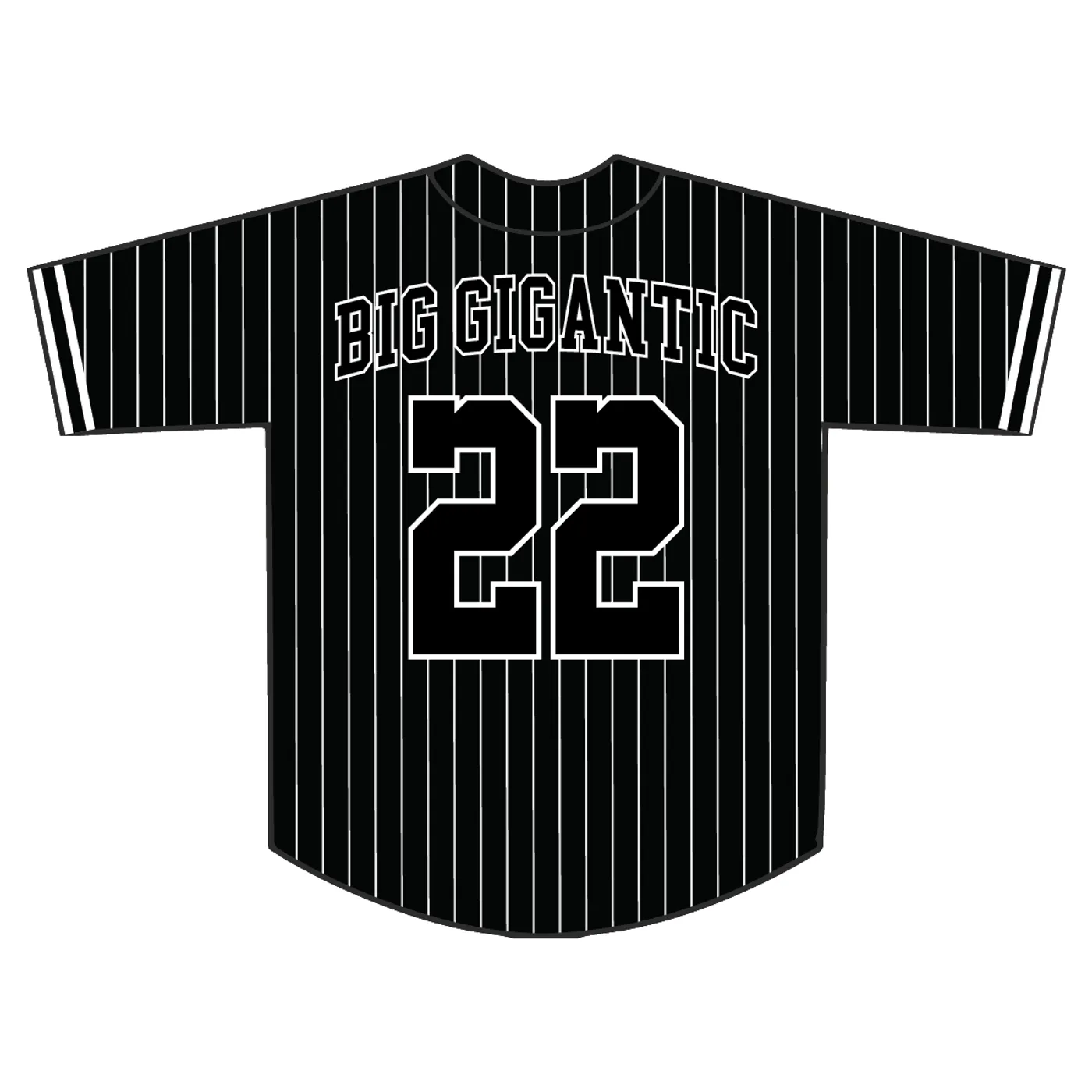 Big Gigantic Pinstriped Rowdytown 2022 Jersey
