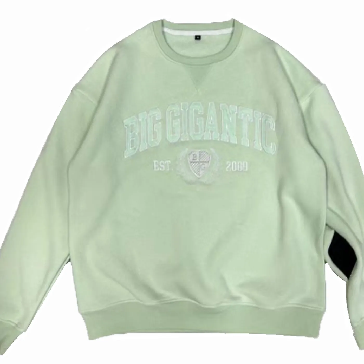 Big Gigantic Big G University Mint Green Crewneck