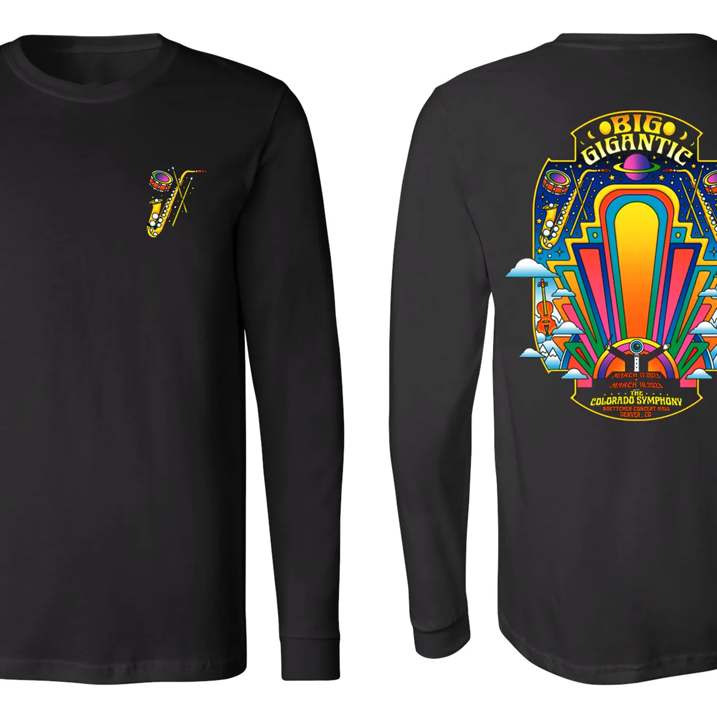 Big Gigantic x Colorado Symphony Black Long Sleeve