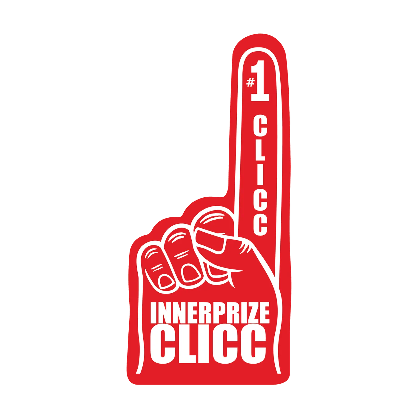 G Perico #1 CLICC Foam Finger