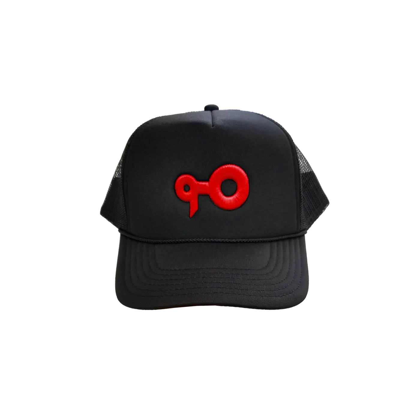 Mo Amer Mo Trucker Hat (Red Logo)