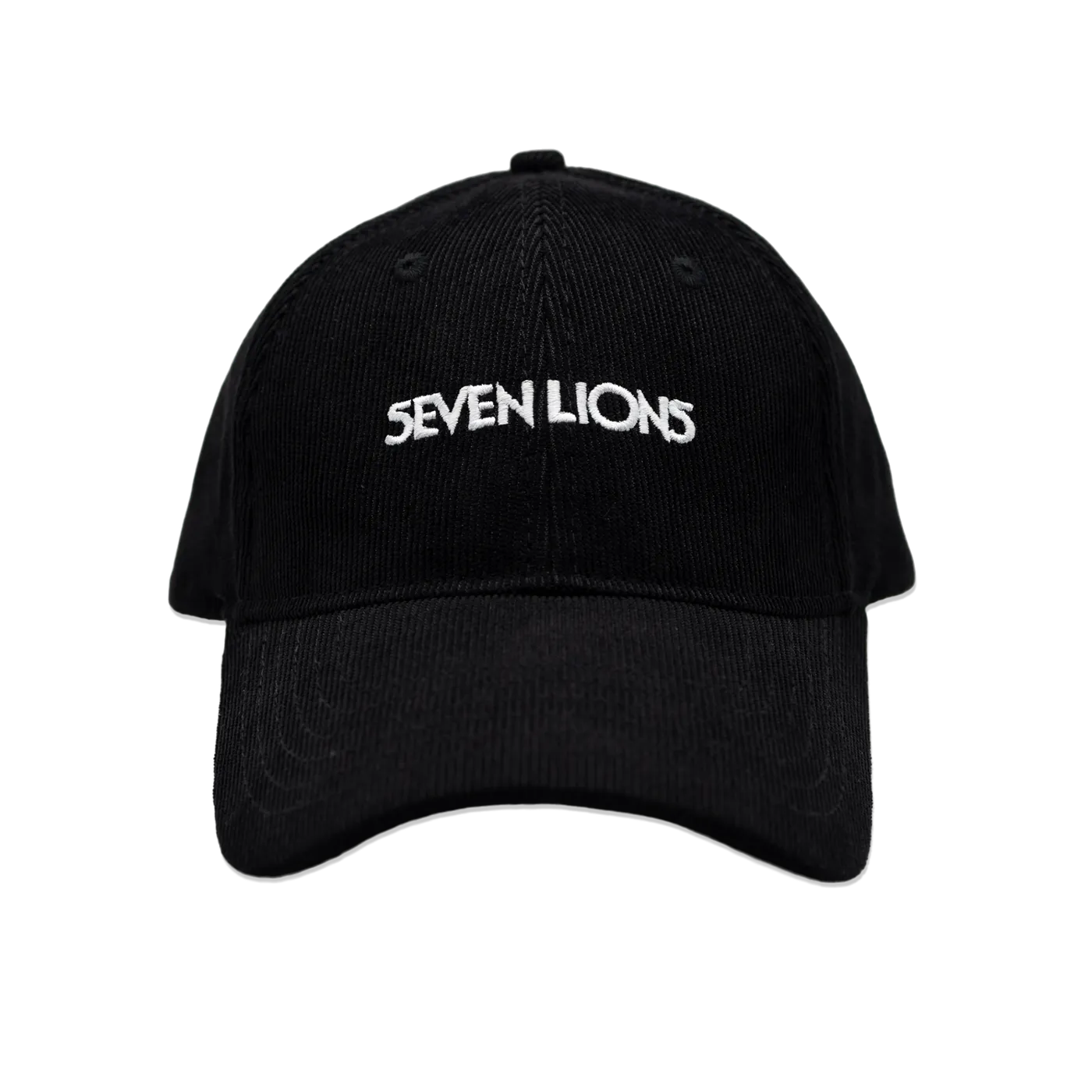 Seven Lions Black Cord Dad Hat