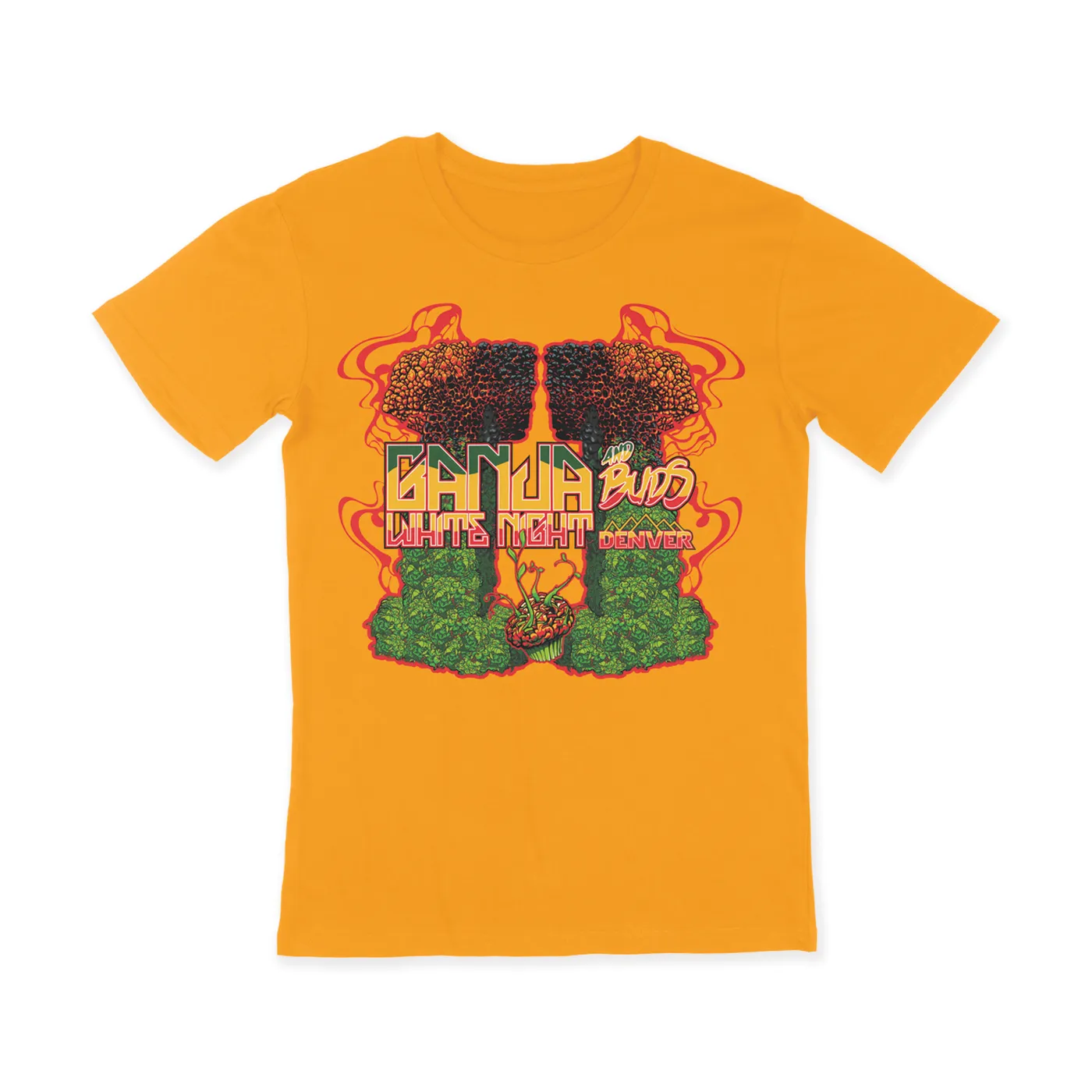 Ganja White Night GWN & Buds Tee