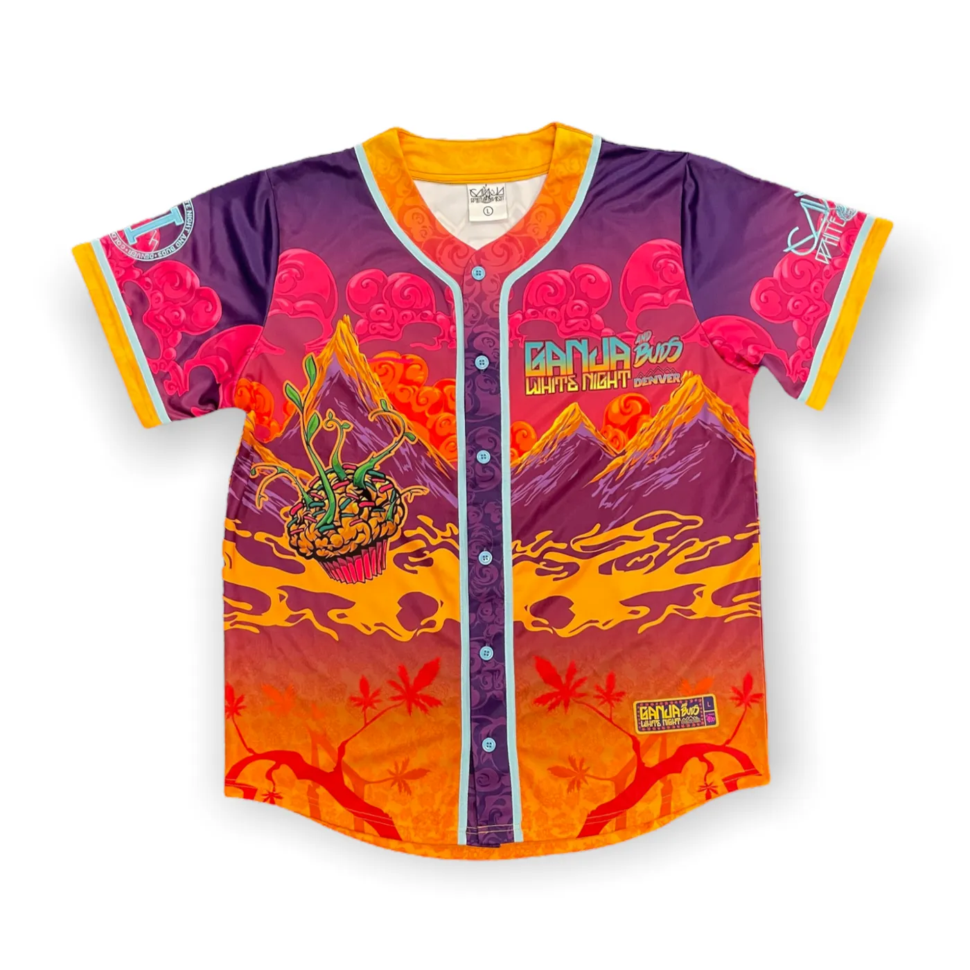 Ganja White Night GWN & Buds Jersey