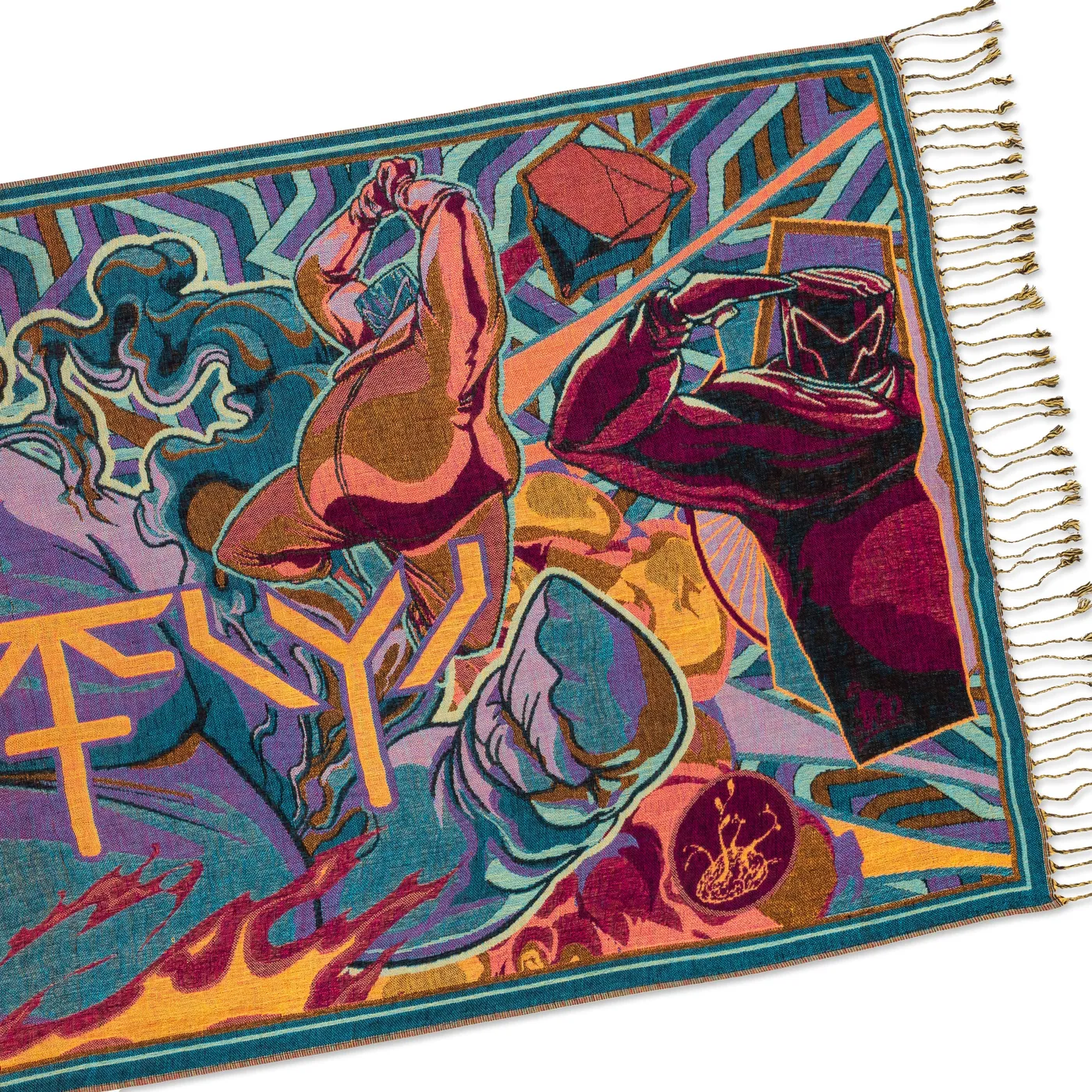 Ganja White Night Unity Pashmina