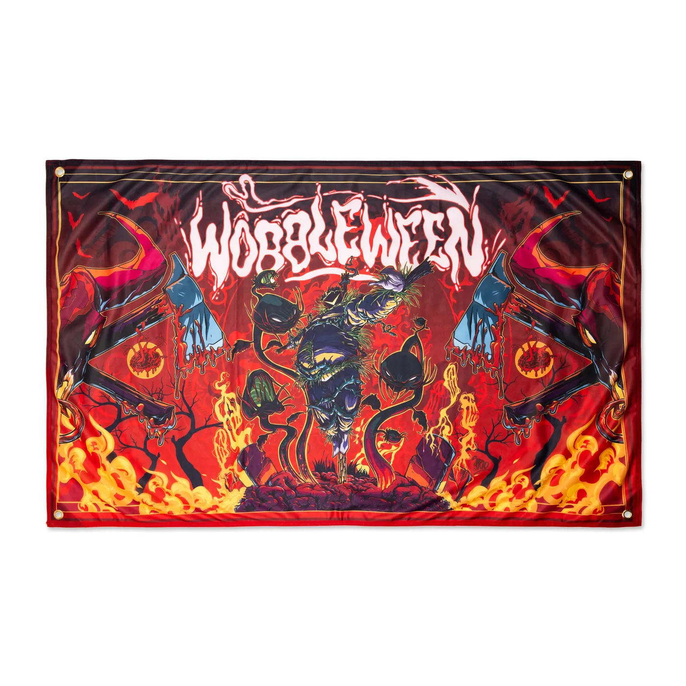 Ganja White Night Wobbleween II Flag