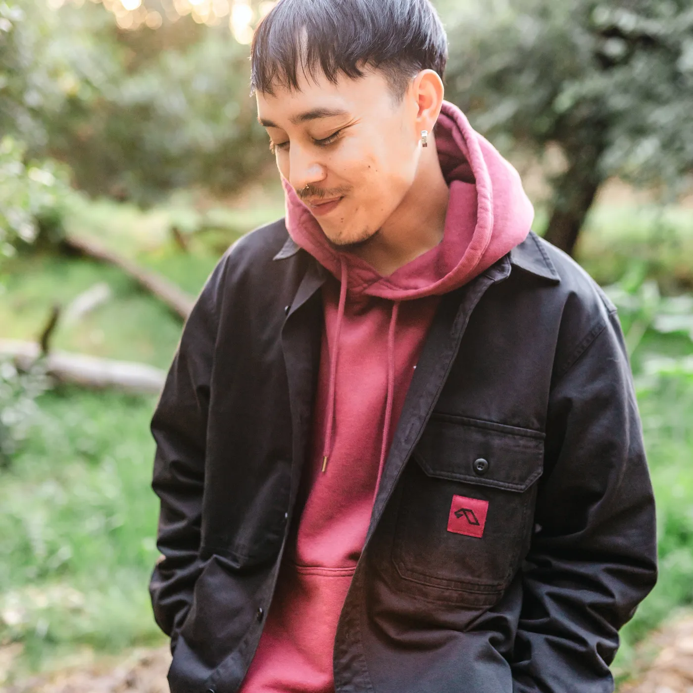 Anjunadeep Black Shirt Jacket