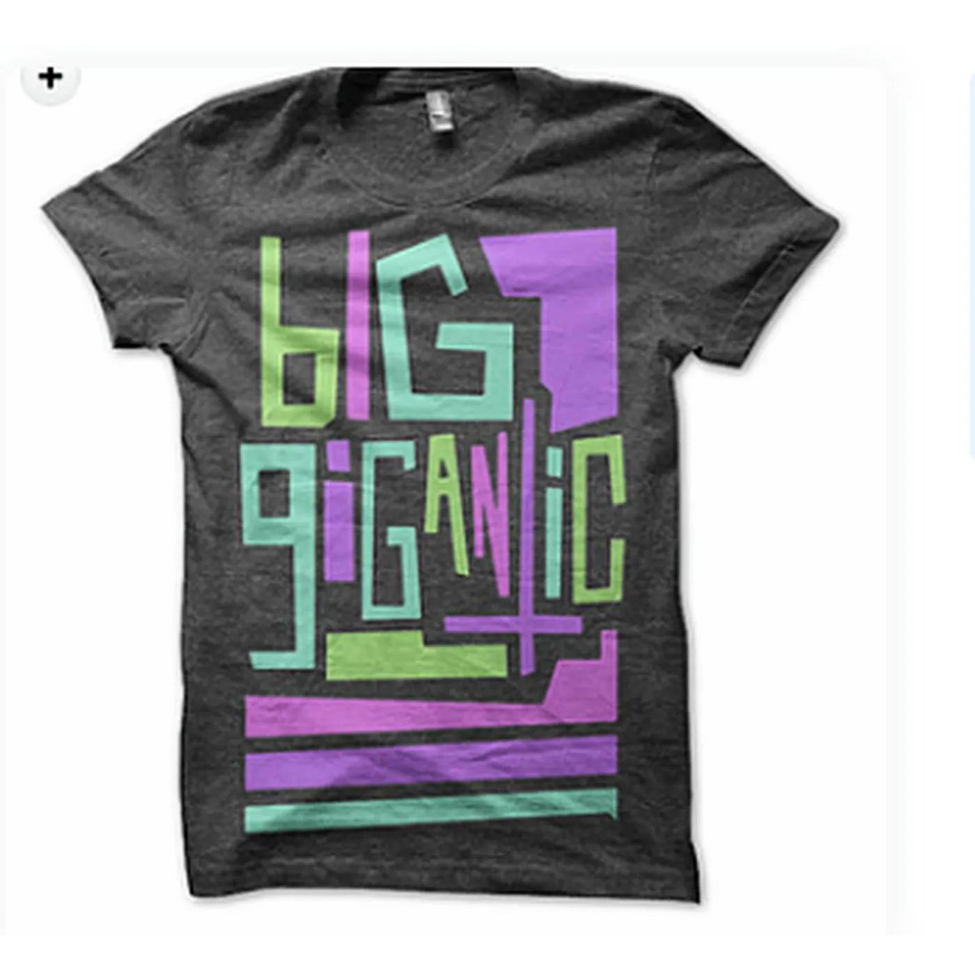 Big Gigantic Charcoal Multi-color Tee