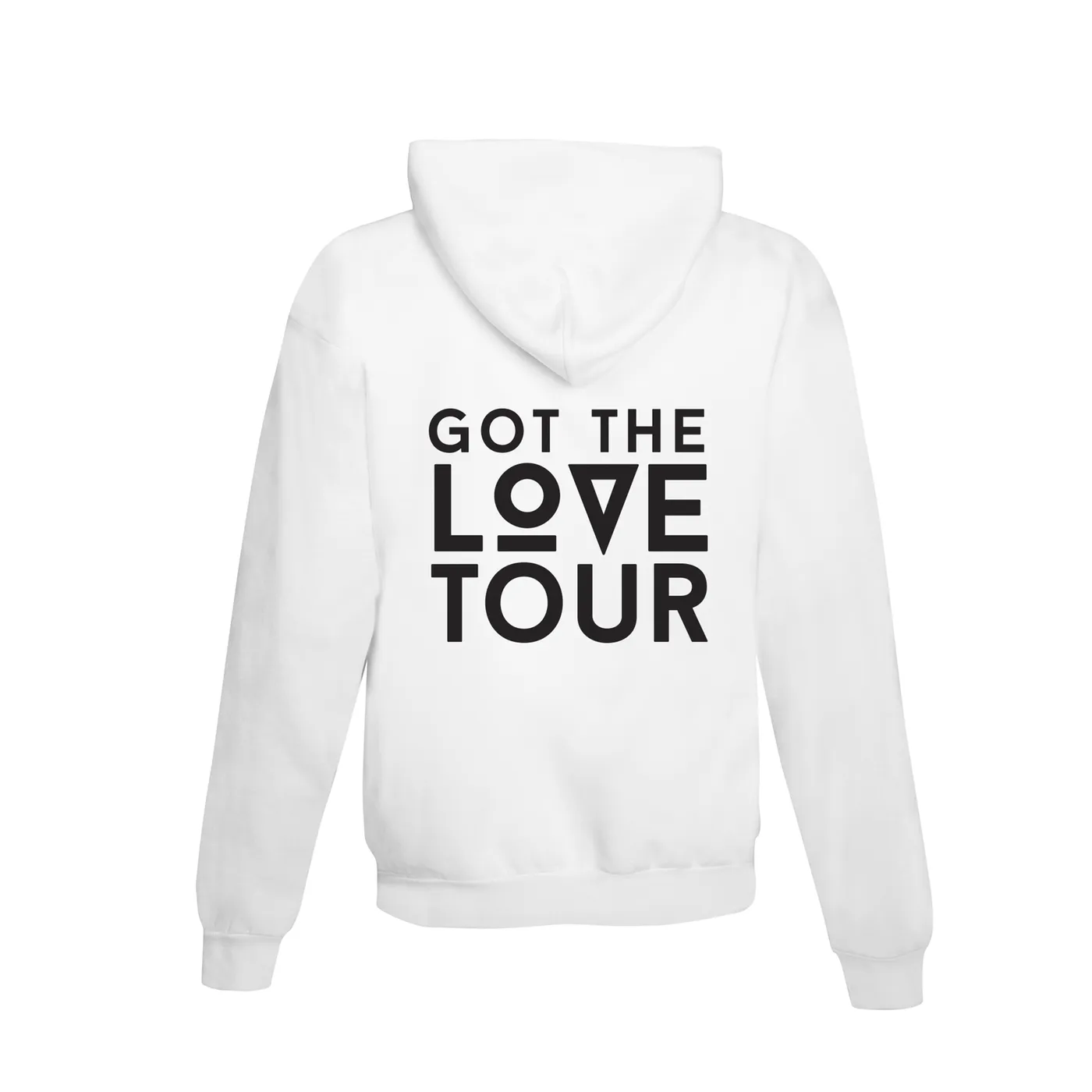 Big Gigantic Got the Love - Pyramid Hoodie White