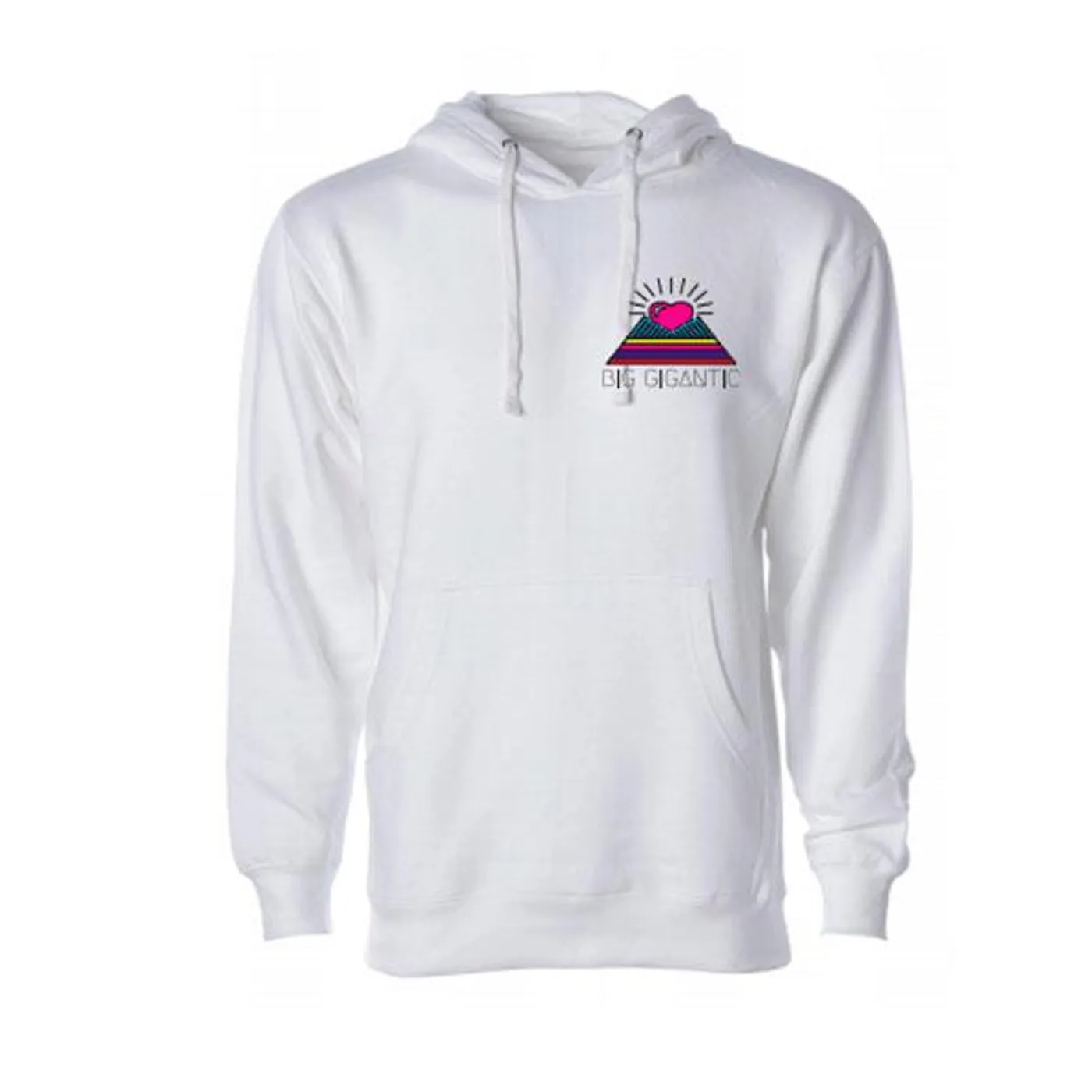 Big Gigantic Got the Love - Pyramid Hoodie White