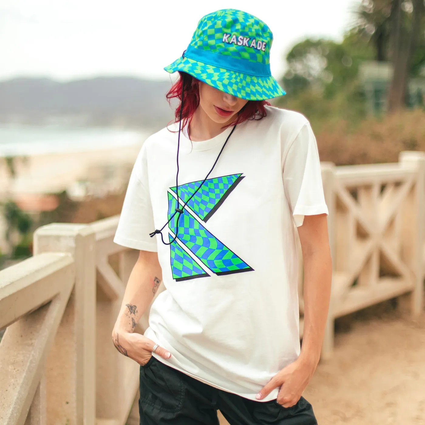 Kaskade Sunsoaked K Logo Tee