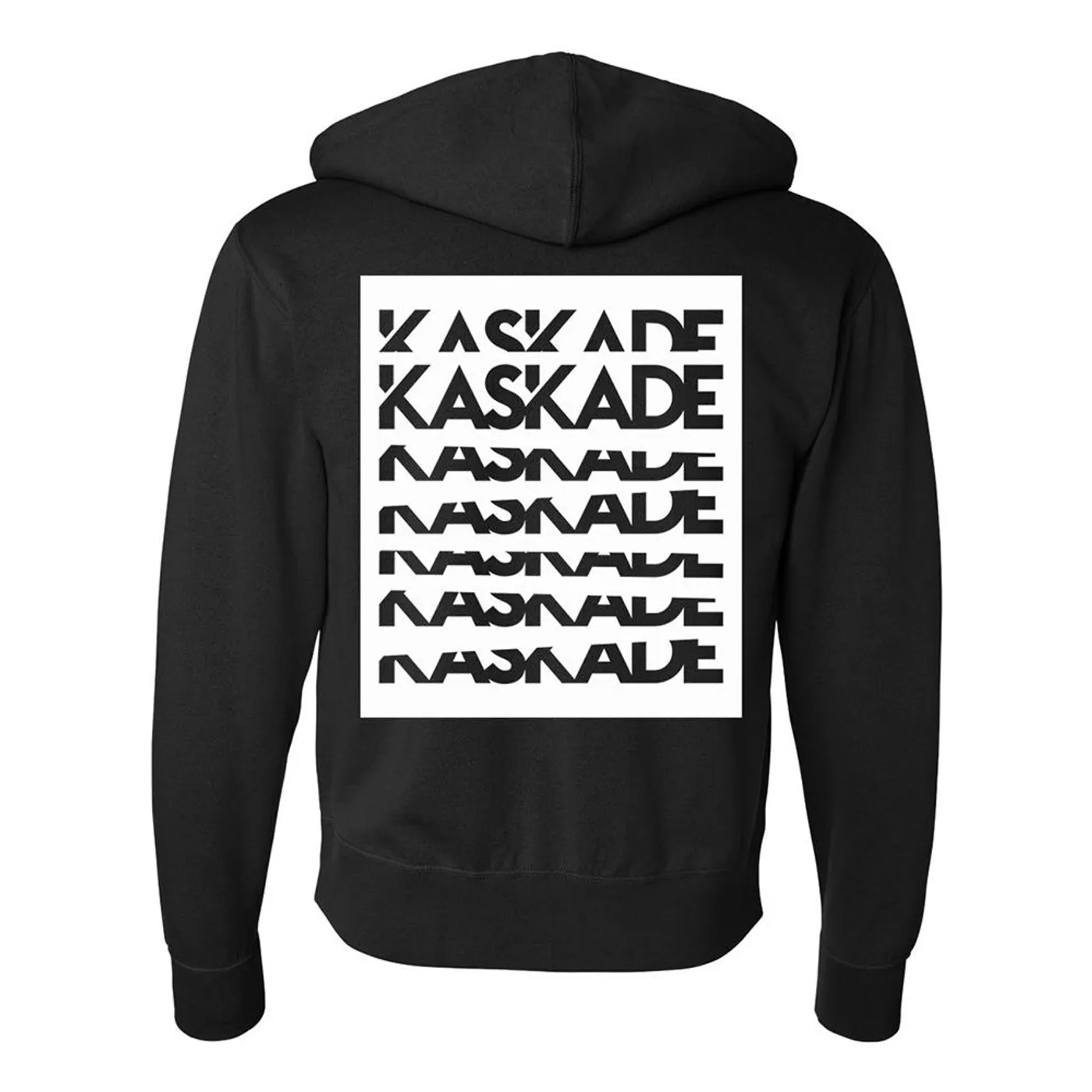 Kaskade Repeat Black Zip-Up Hoodie