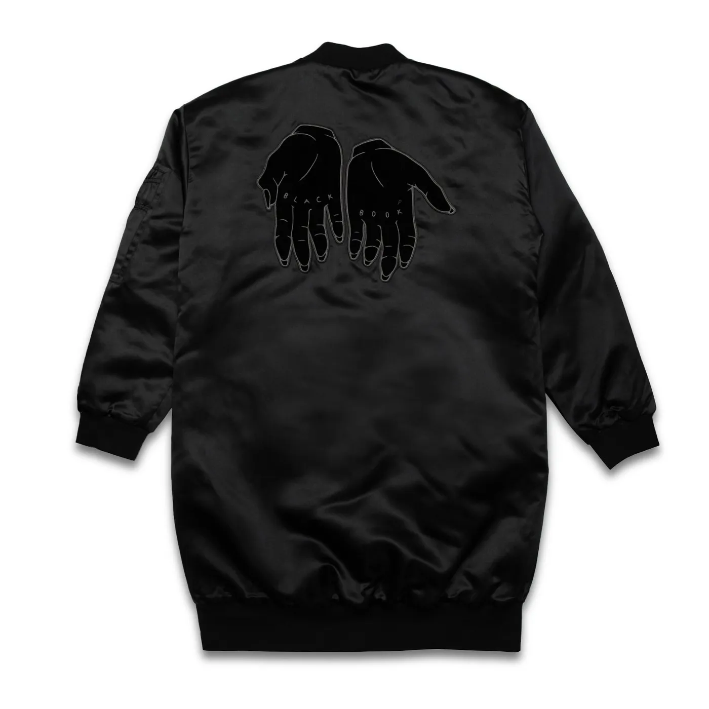 Chris Lake BLACK BOOK OVERSIZED BOMBER
