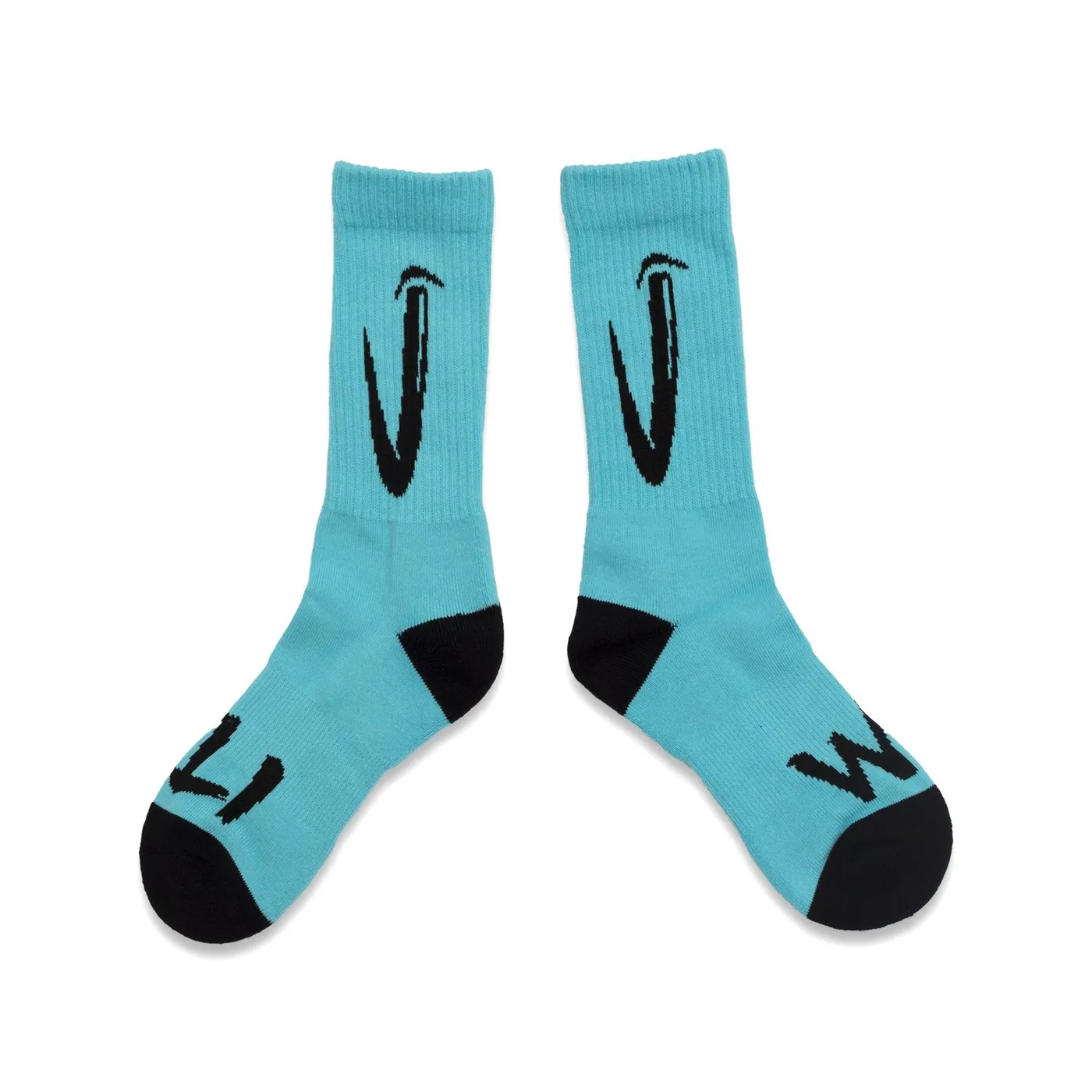 Wooli Teal Socks