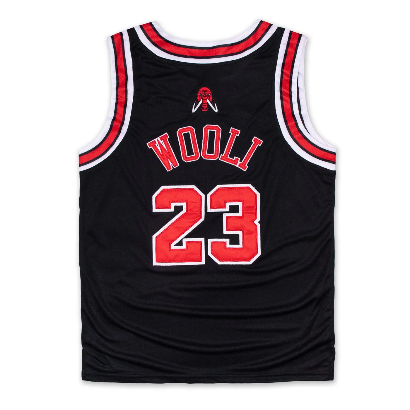 Wooli Black Chicago Basketball Jersey