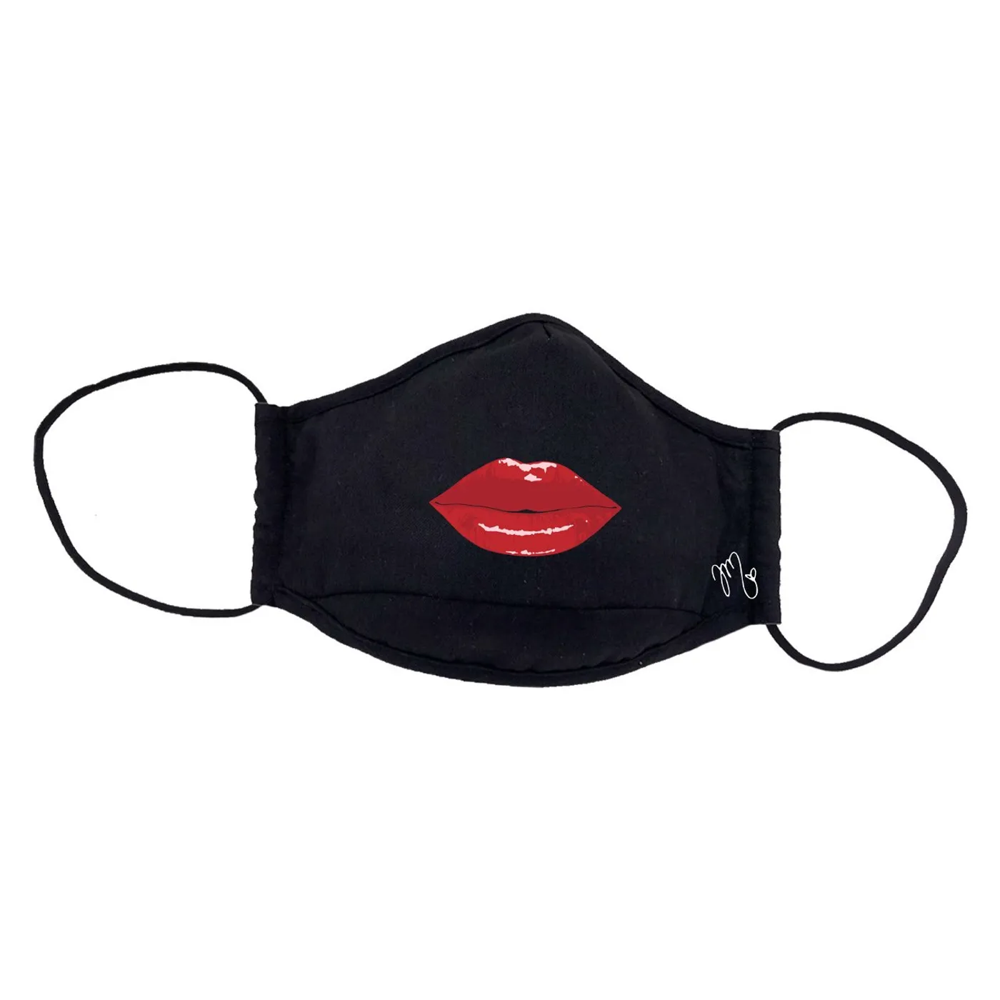 Julia Michaels Lips Face Mask / Black