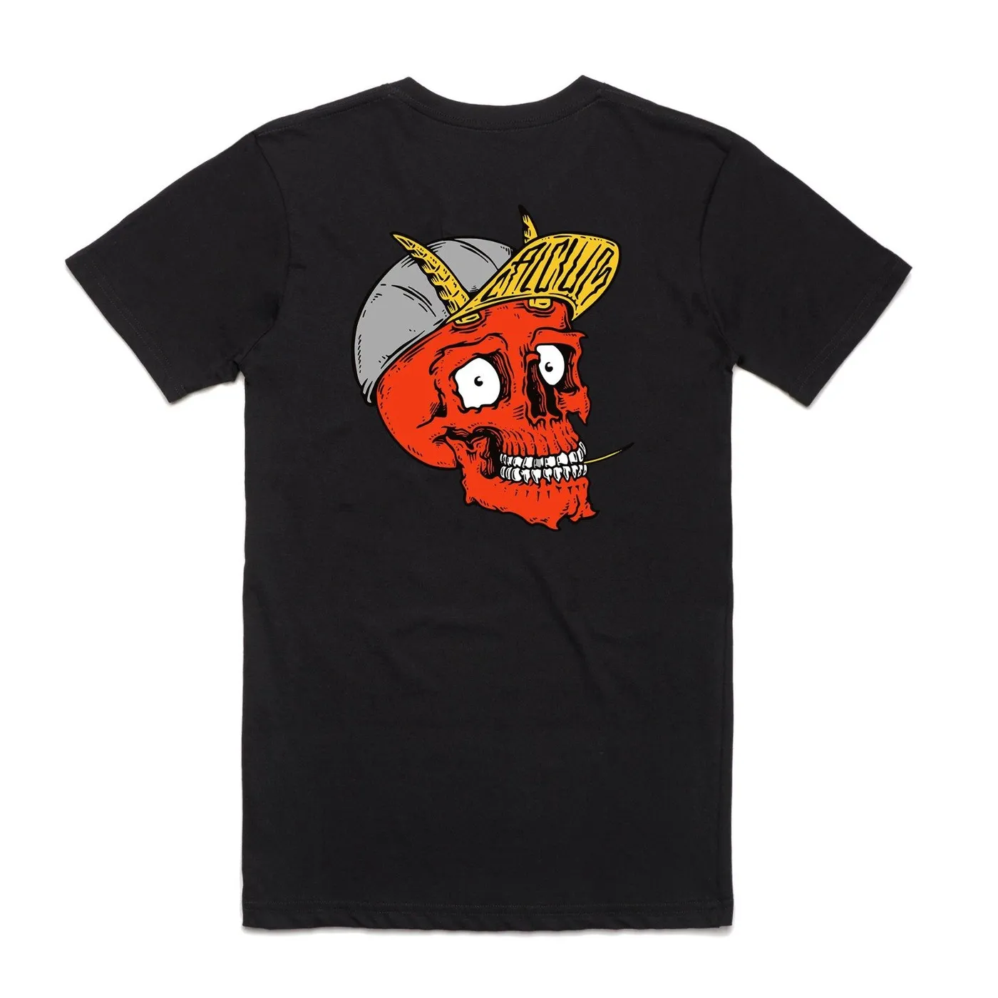Calcium Red Skull Tee