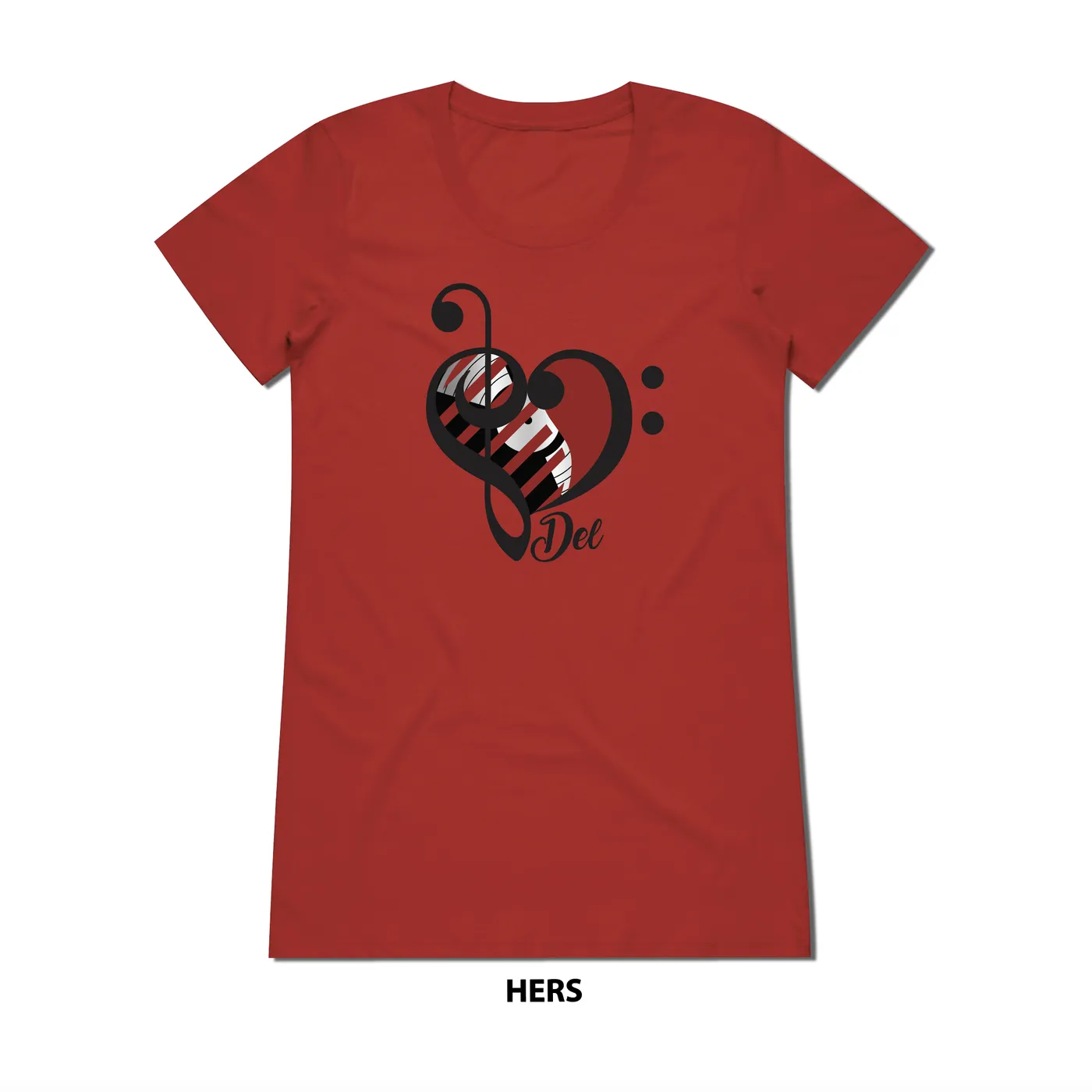DEL Records Love Del Her Tee