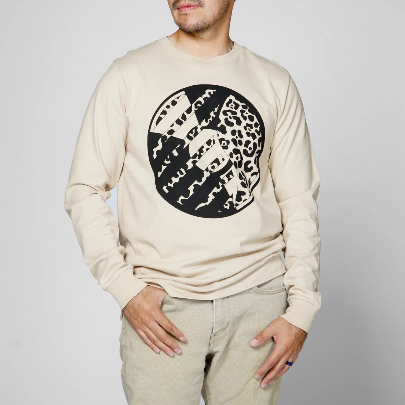 DEL Records DR Cheetah Disc Long Sleeve