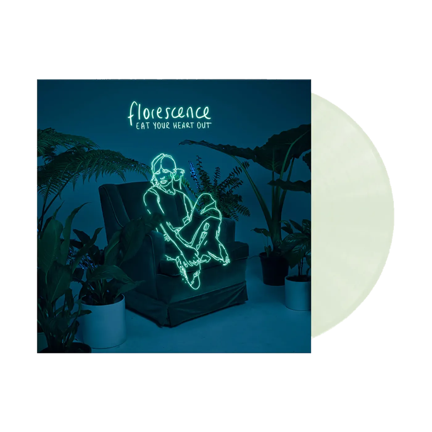 Eat Your Heart Out Florescence LP (Coke Bottle Clear) (Vinyl)