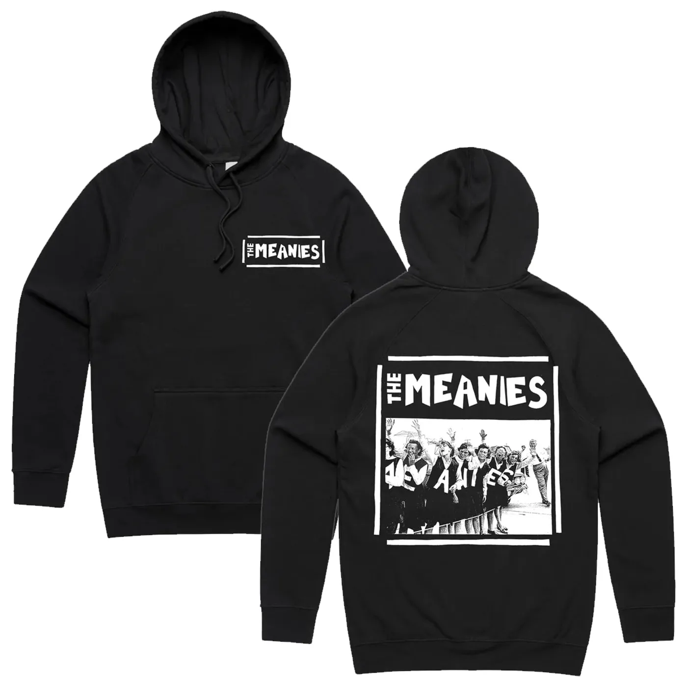 The Meanies Cheersquad Pullover Hoodie (Black)