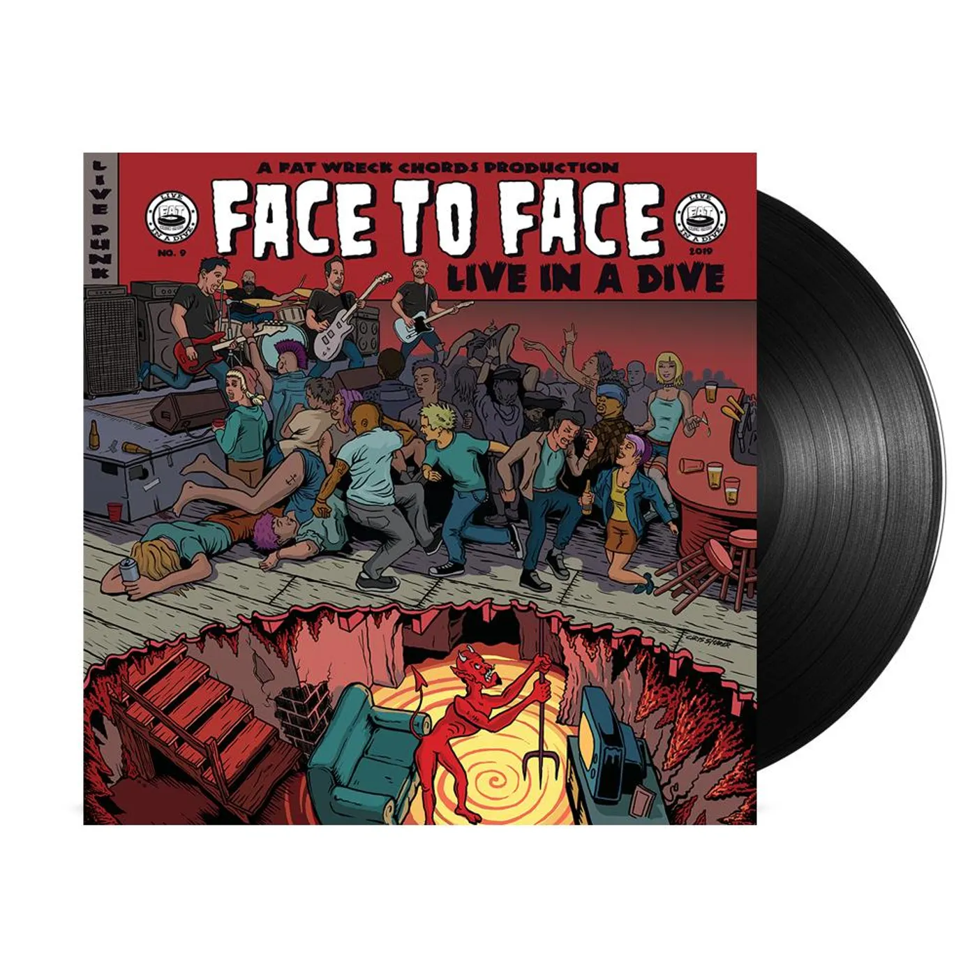 Face To Face Live In A Dive LP (Black) (Vinyl)