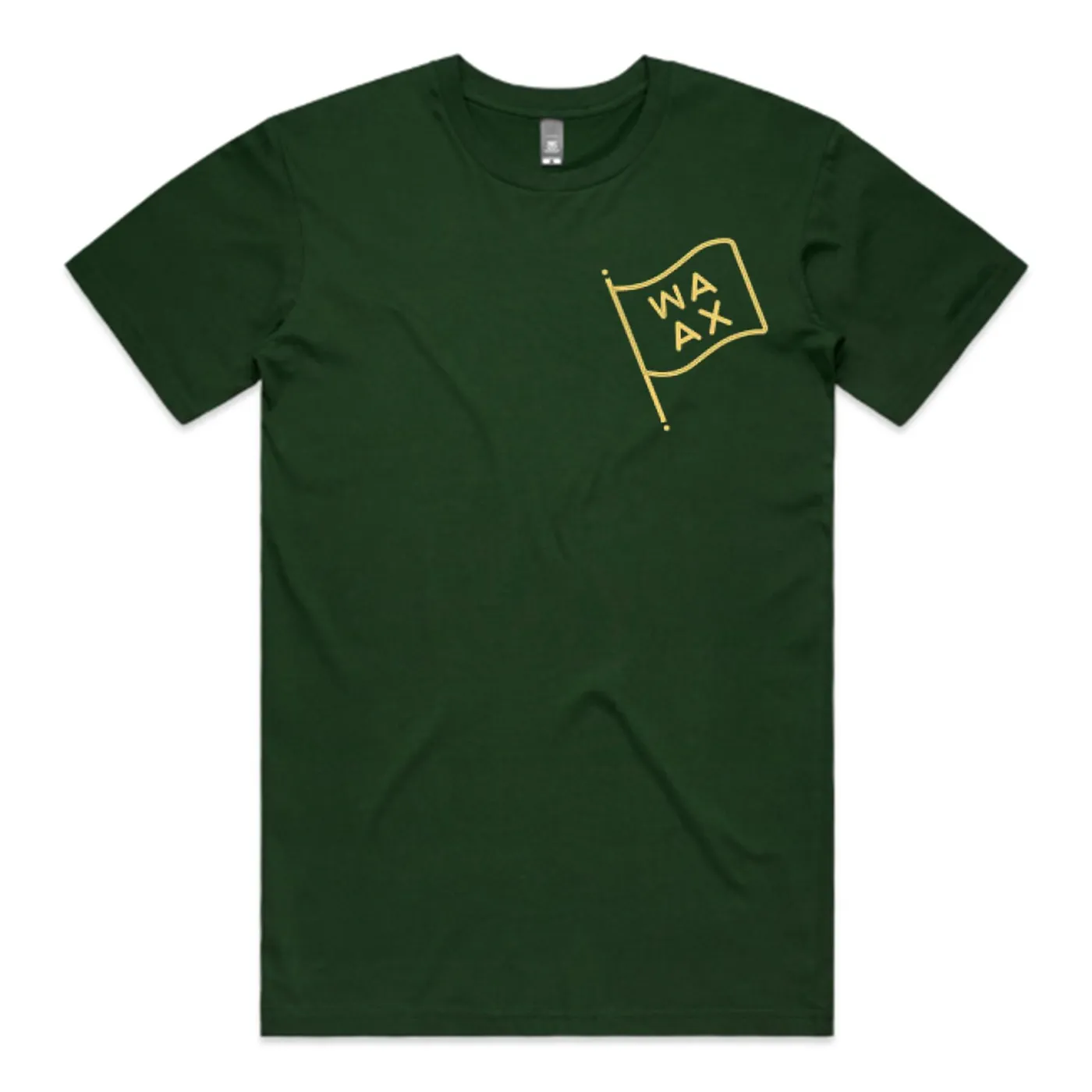 WAAX Flag Tee (Forest Green)