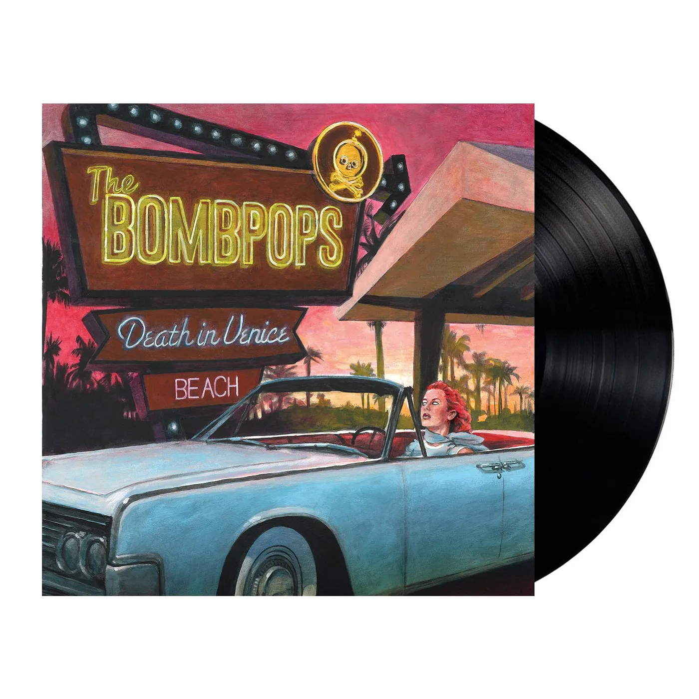 The Bombpops Death in Venice Beach LP (Black) (Vinyl)