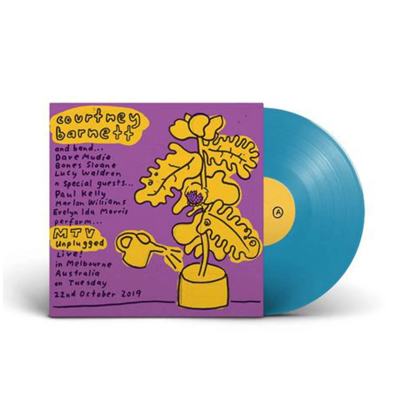 Courtney Barnett MTV Unplugged (Live In Melbourne) LP (Aqua Blue) (Vinyl)