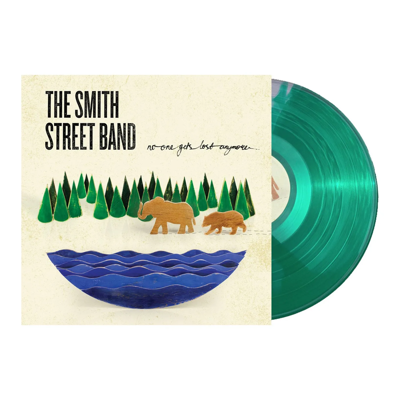 The Smith Street Band No One Gets Lost Anymore LP (Green/Clear) Ex Tour Stock (Vinyl)