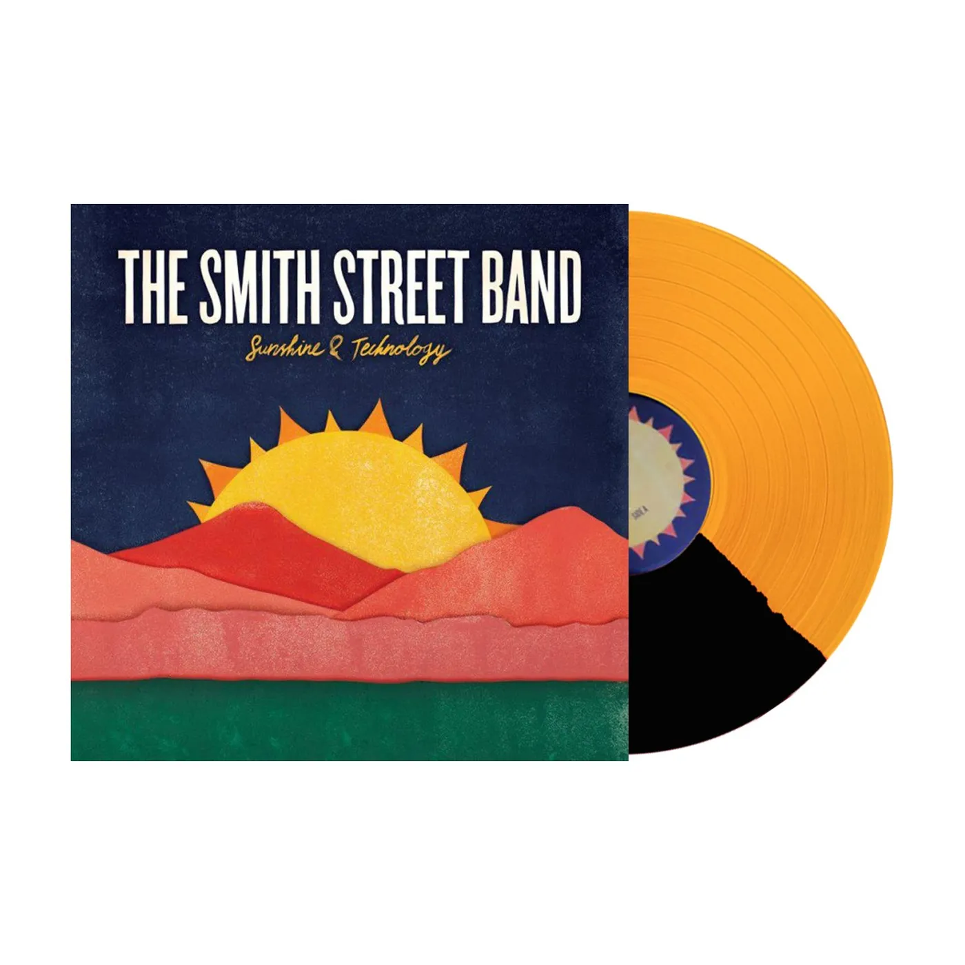 The Smith Street Band Sunshine & Technology LP (Black/Yellow) Ex Tour (Vinyl)