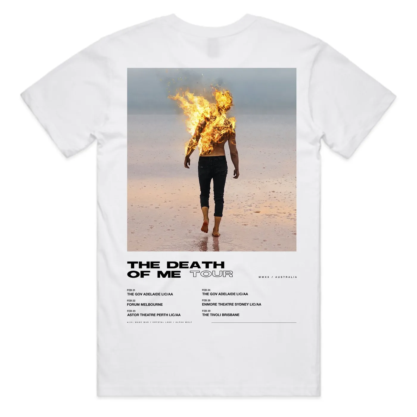 Polaris The Death Of Me Tour Tee (White)