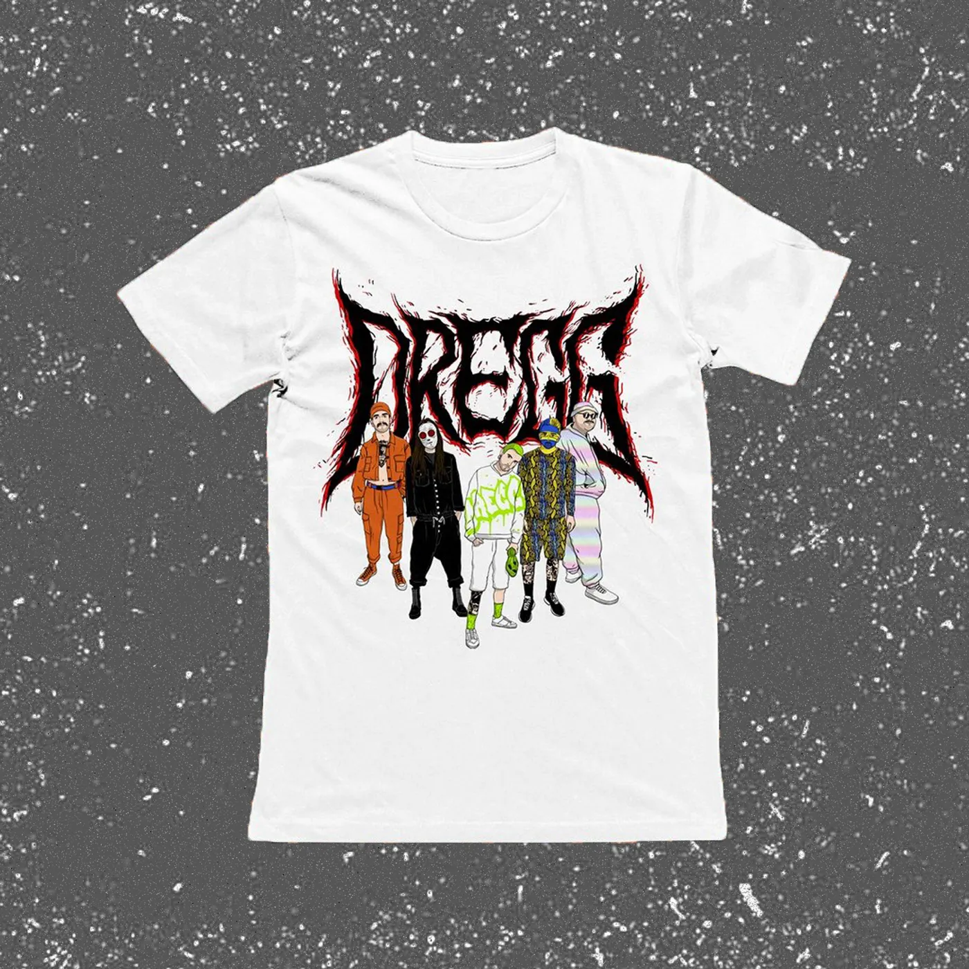 DREGG Cartoon Tee (White)