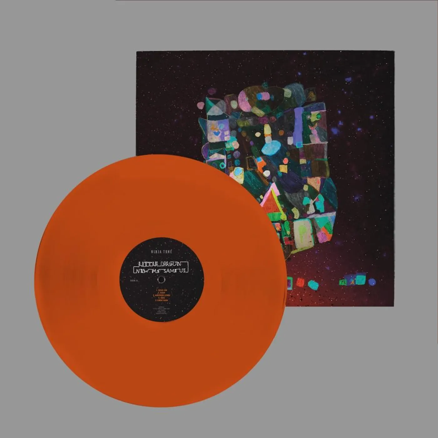 Little Dragon New Me, Same Us LP (Orange) (Vinyl)