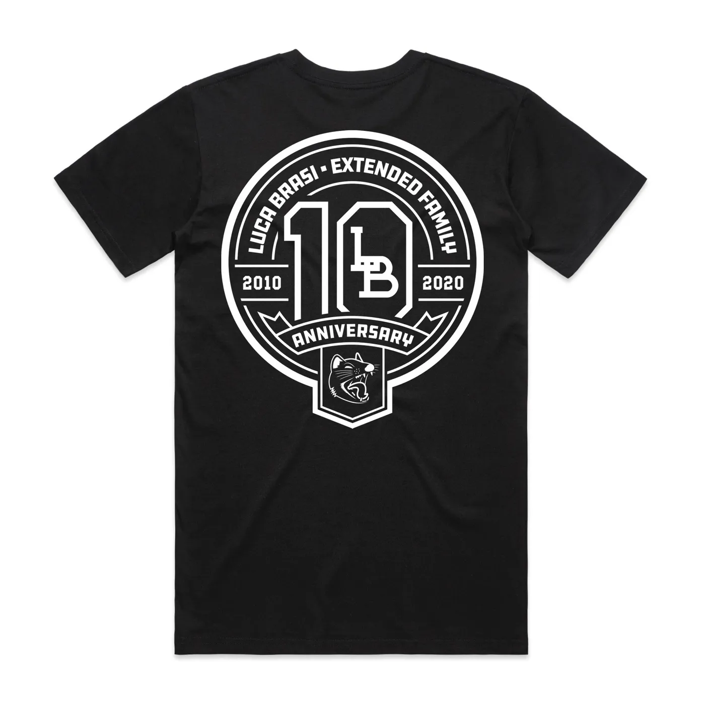 Luca Brasi Extended Family 10 Year Tee (Black)