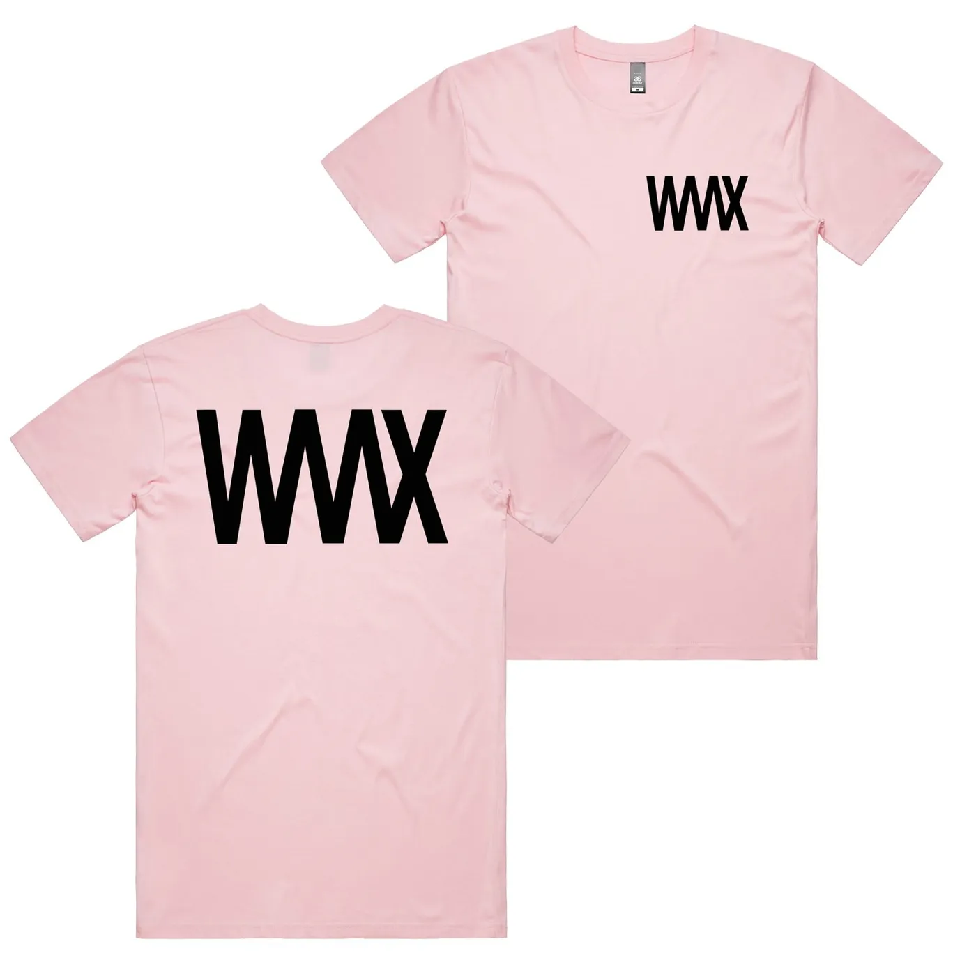 WAAX Pink Logo Tee