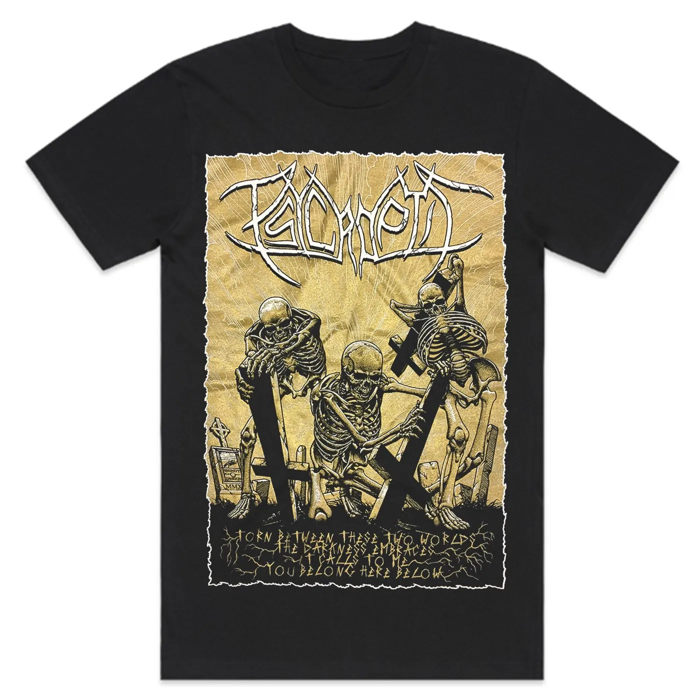 Psycroptic You Belong Here Below T-Shirt (Black)