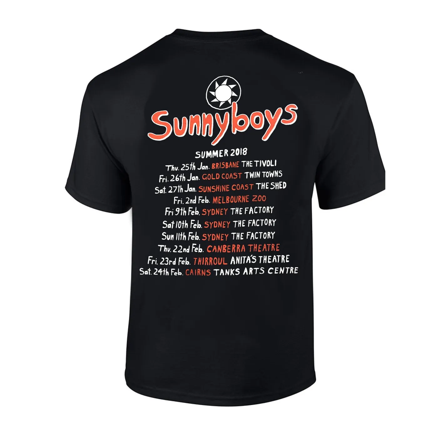 Sunnyboys Logo T-Shirt (Black)
