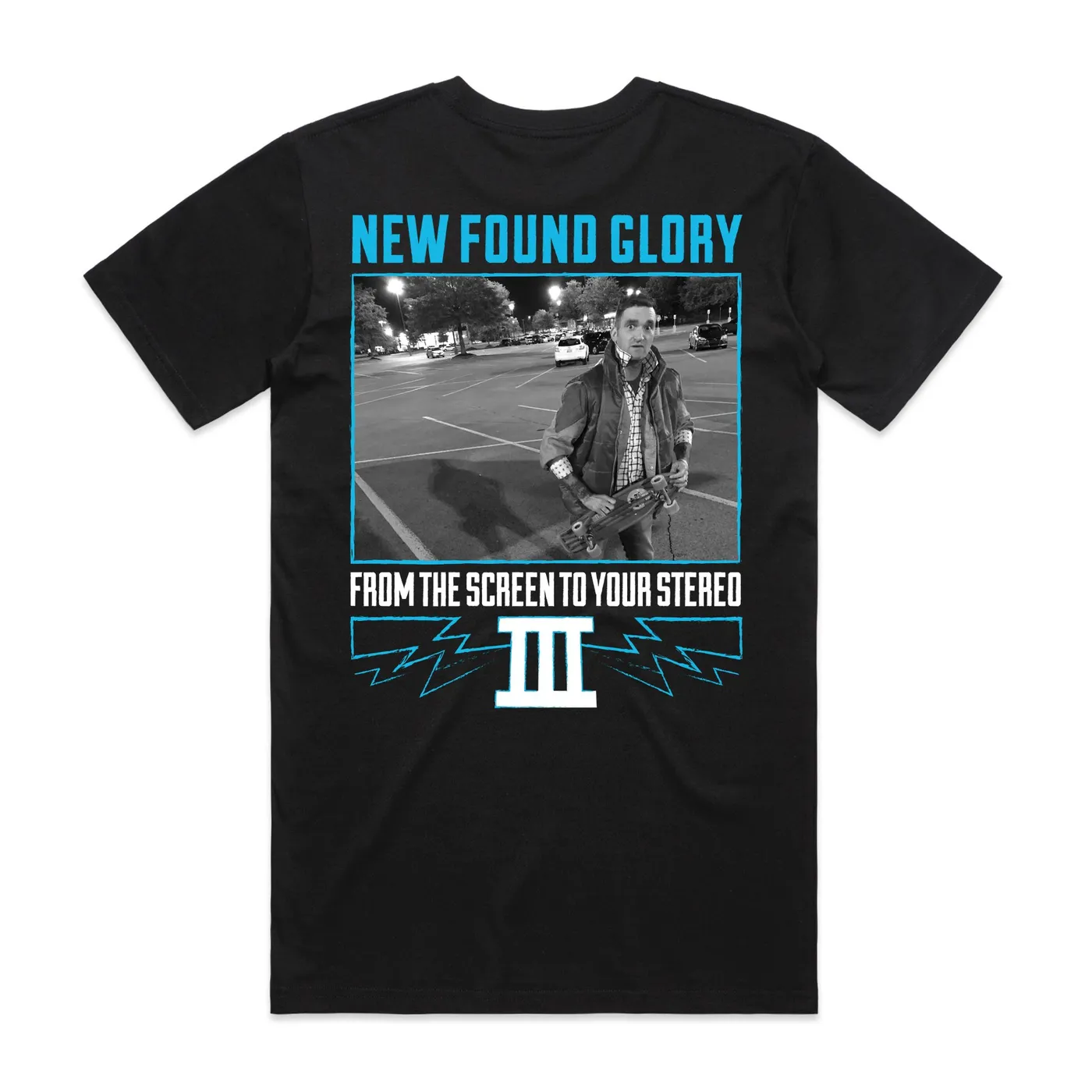 New Found Glory Back To The Future Tee (Black)