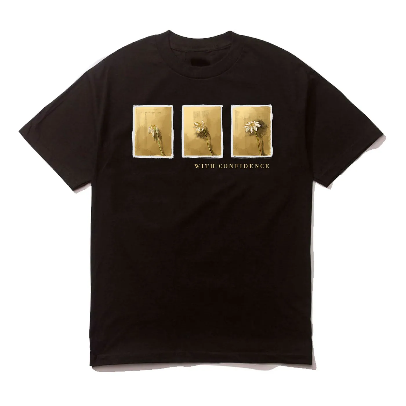 With Confidence Without Me T-shirt (Black)