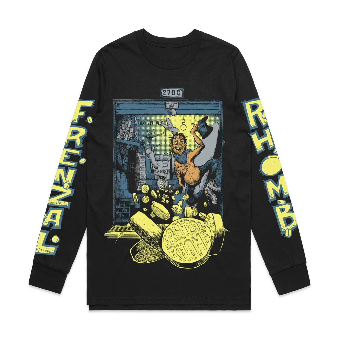 Frenzal Rhomb Storage unit pill press Longsleeve