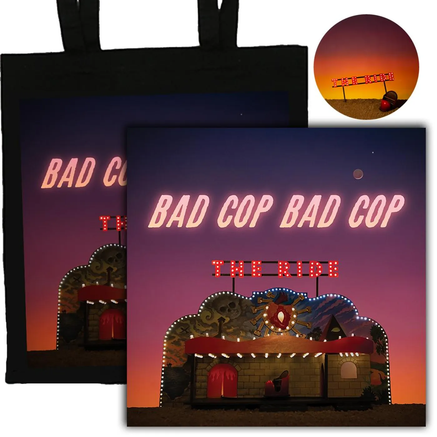 Bad Cop, Bad Cop The Ride CD + Tote Bag + Pin