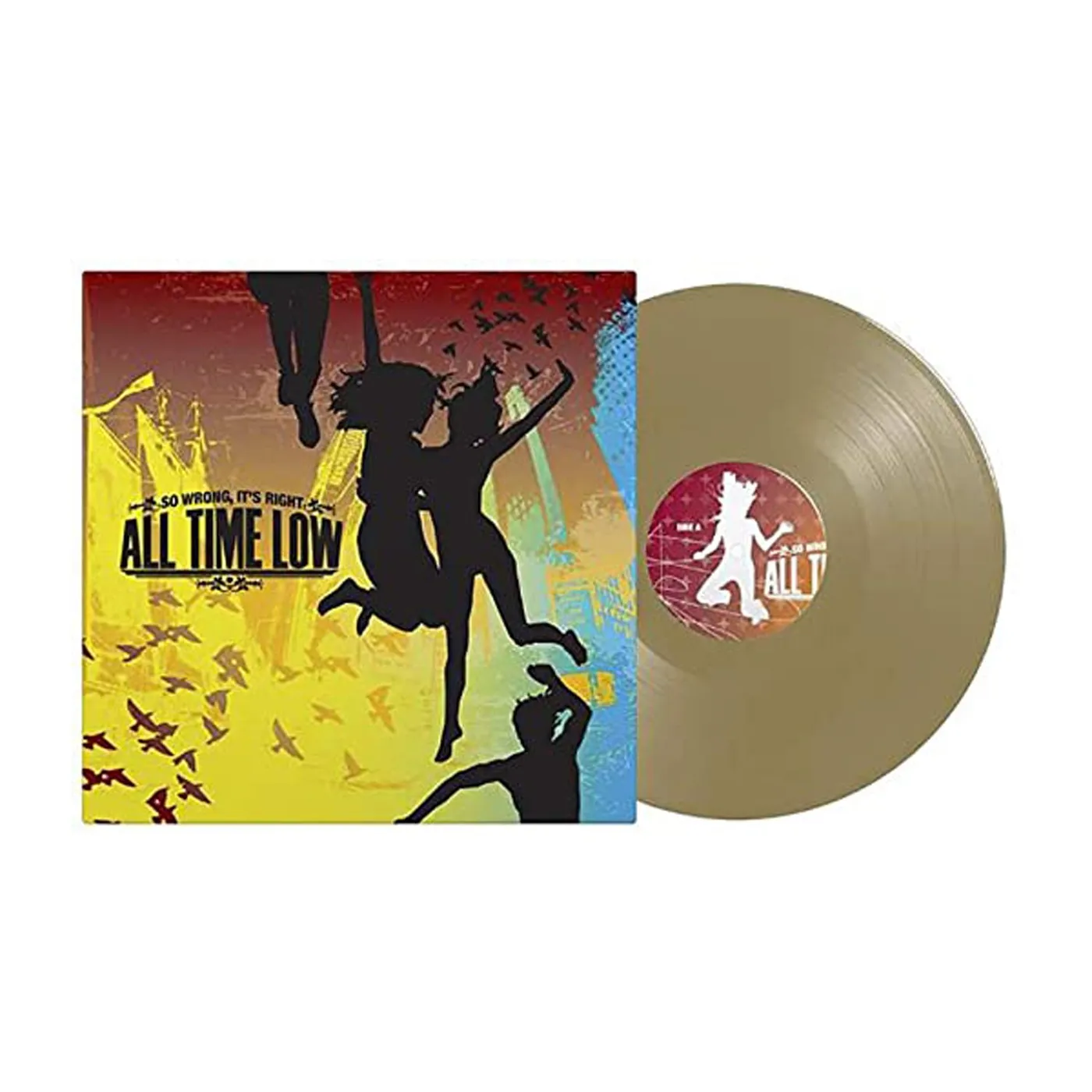 All Time Low So Wrong, It's Right LP (Gold) (Vinyl)