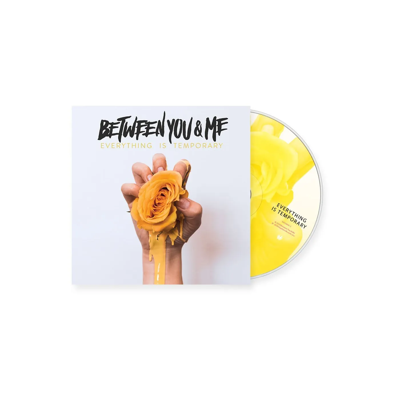 Between Me and You Everything Is Temporary CD