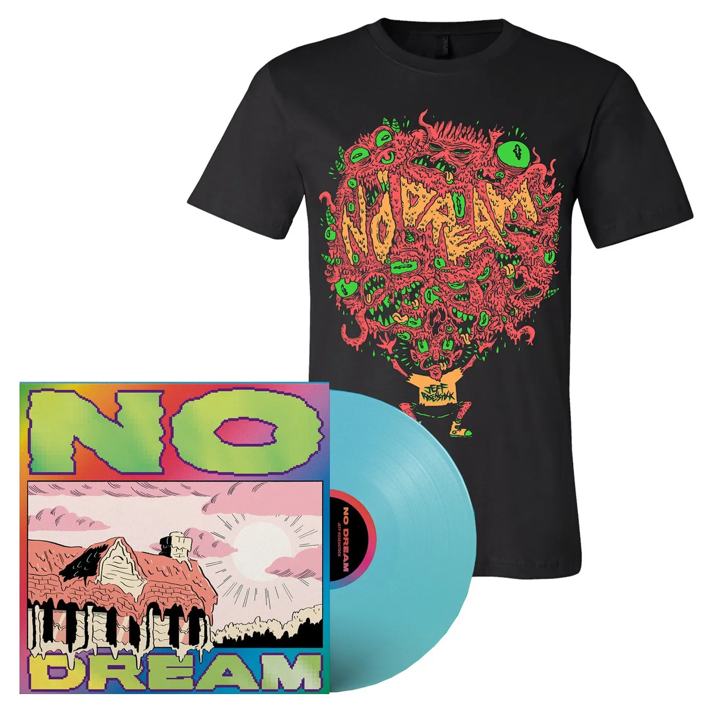 Jeff Rosenstock NO DREAM LP (Seafoam) + Tee