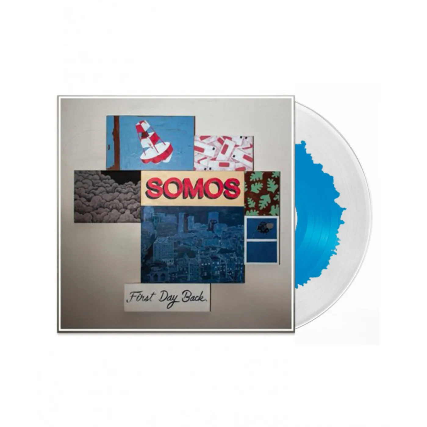 Somos First Day Back 12" Vinyl (Coudy Clear/Sky Blue)