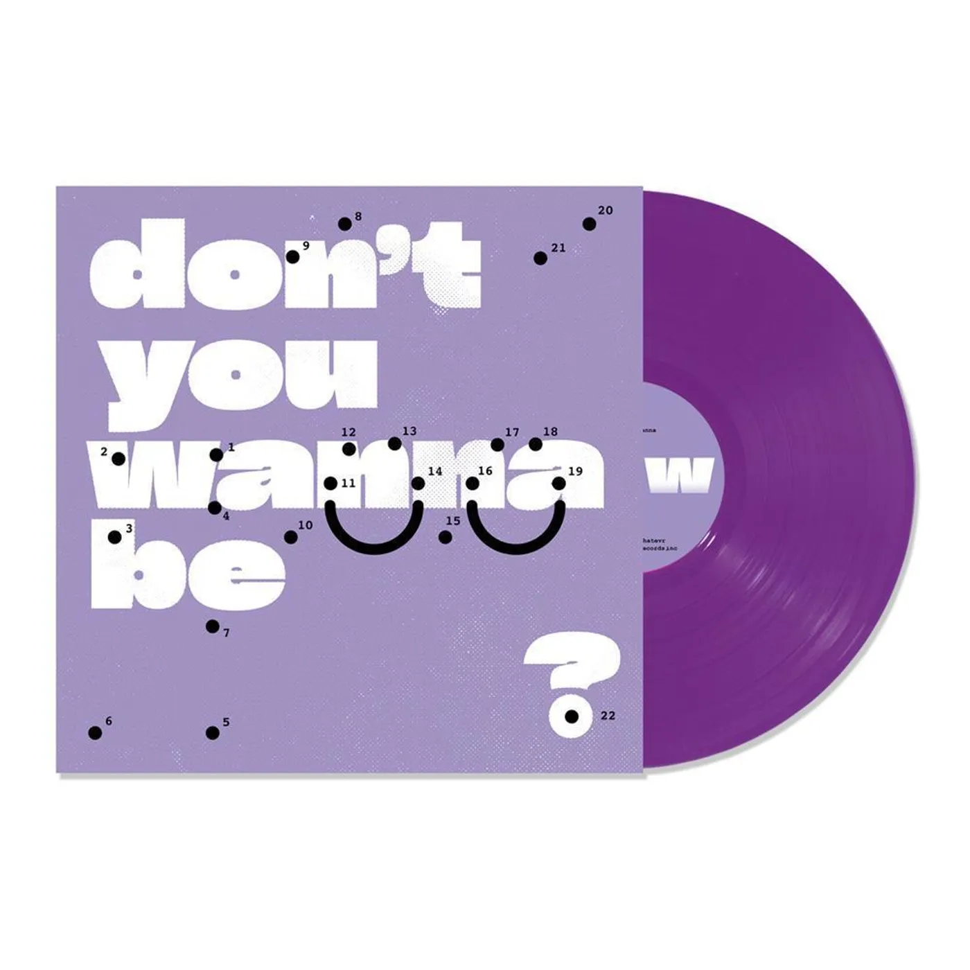 Super Whatevr Don't You Wanna Be Glad? 12" Vinyl (Purple)